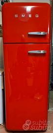 Frigorifero SMEG rosso con congelatore