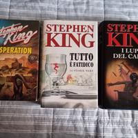 3 libri di Stephen King prima edizione