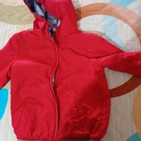 giubbino okaidi double face bambino 8 anni