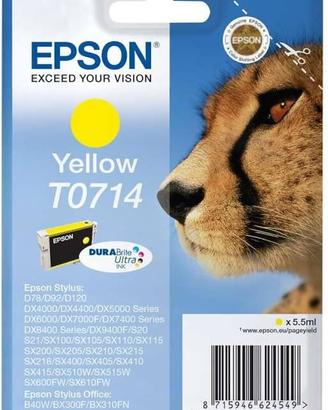 Cartuccia inchiostro Epson giallo originale