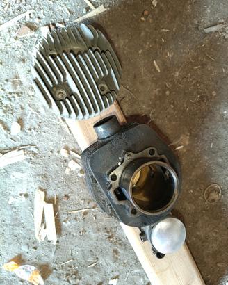 cilindro gruppo termico vespa 150 sprint 2 travasi