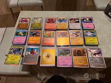 Lotto carte pokemon