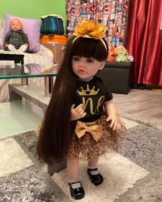 Bambola realistica reborn nuova