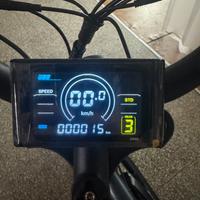 Bici elettrica JANSNO X50 1000w 14 A  DISPL COLORI