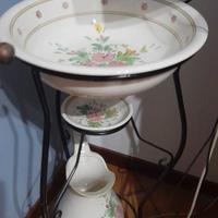 Set lavabo in ceramica come nuovo