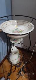 Set lavabo in ceramica come nuovo