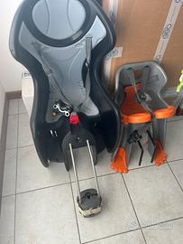 Seggiolini  bici posteriore e anteriore