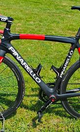 Bici da corsa Pinarello ratzha carbon cerchi TG 55