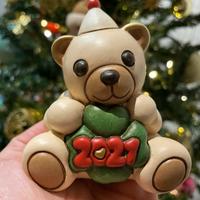 Orsetto teddy 2021 thun decorazione natalizia