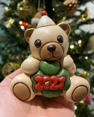 Orsetto teddy 2021 thun decorazione natalizia