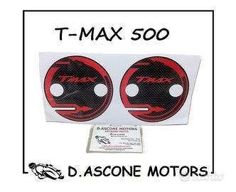 2 ADESIVI LATO STTORE VARIATORE TMAX 500 530 CARBO