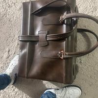 Borsa in pelle vintage anni 50/60