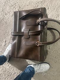 Borsa in pelle vintage anni 50/60