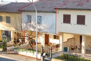 Abitazione autonoma, in case a schiera,