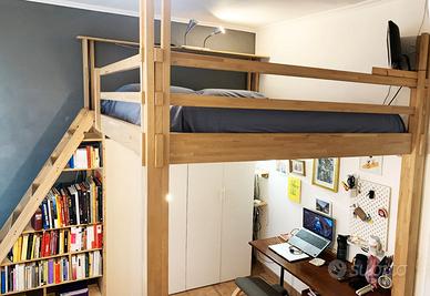 LETTO MATRIMONIALE SOPPALCO CINIUS