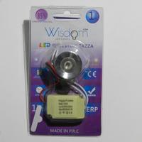 Faretto a led punto luce calda o fredda