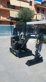 escavatore cingolato diesel 8 quintali 