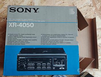 Autoradio anni 90 Sony xr-4050