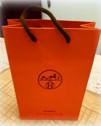 BUSTA SHOPPER ORIGINALE HERMES cm 29H x21L x9prf