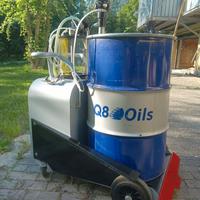 Pompa travaso olio con carrello