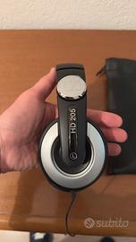 Cuffie Sennheiser HD 205 con Custodia