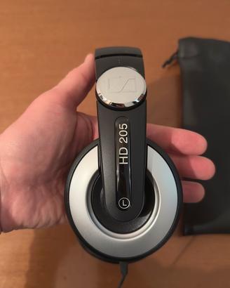 Cuffie Sennheiser HD 205 con Custodia