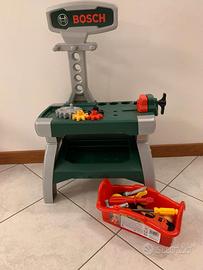 Gioco Banco da lavoro bosch + cassetta attrezzi
