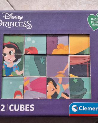 Disney Princess Puzzle 12 Cubi