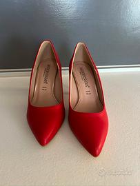 Ballerina con tacchi  rossa  Modernissima