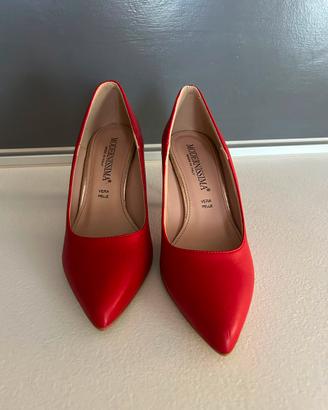 Ballerina con tacchi  rossa  Modernissima