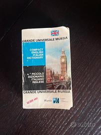 Piccolo Dizionario italiano inglese
