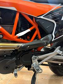 Paracalore collettore Carbonio ktm 690 smc r