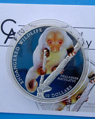 ARGENTO WWF NATURA SELVAGGIA COLORE SWAROVSKI