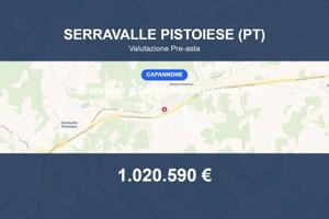Immobile in asta di 4233 m² a Serravalle Pistoiese