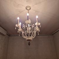 LAMPADARIO IN VETRO DI MURANO