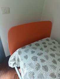 Lettino singolo con ruote