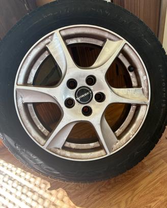 Set 4 cerchi  BORBET con pneumatici 185/60