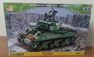 SCATOLA MONTAGGIO CARRO ARMATO DA COLLEZIONE COBI