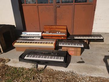 Piano synth pianoforte pianola sintetizzatore 