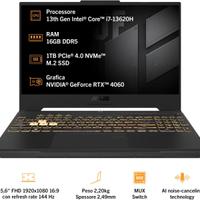 ASUS TUF Gaming F15 i7 rtx 4060