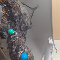 lampadario legno fatto a mano