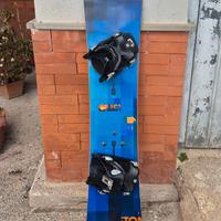 snowboard burton attacchi flow