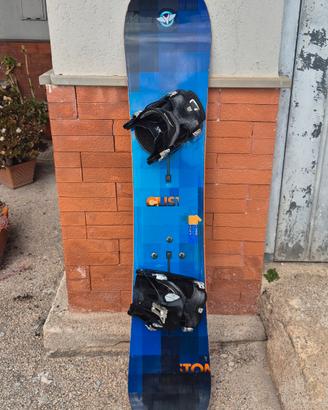 snowboard burton attacchi flow