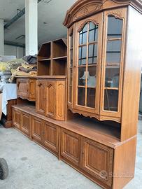 Soggiorno in legno di rovere