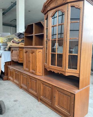 Soggiorno in legno di rovere