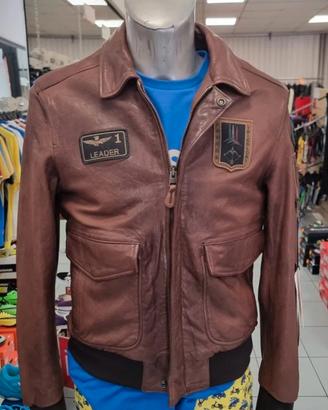 Giacca pelle Aeronautica Militare 50 NUOVA