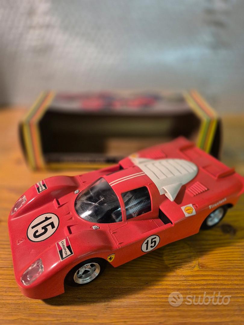 Marc Toys Ferrari 512/S N°350 – Miniature Tôle Italie échelle 1/21 – Années 60, état D’usage
