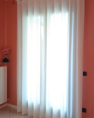 Tenda ondulata artigianale 150cm + binario 