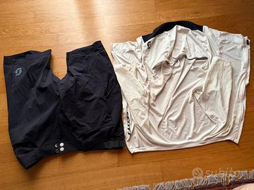 Maglia e pantaloncini Scott bici