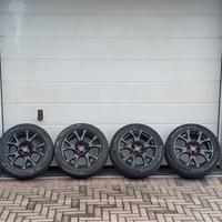 4 Cerchi alfa Romeo 16" 4x98 gommati